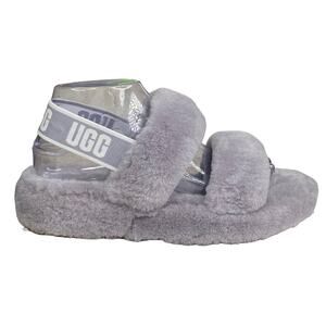 UGG Women’s Oh Yeah Double Strap Amethyst Slipper Sandals Size US 8